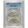 Image 1 : 2003 AMERICAN SILVER EAGLE, PCGS MS-70! PERFECT!
