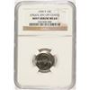 Image 1 : 1999 ROOSEVELT DIME, NGC MINT ERROR MS-64 ( 20% OFF CENTER )  VERY NEAT!