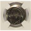 Image 2 : 1999 ROOSEVELT DIME, NGC MINT ERROR MS-64 ( 20% OFF CENTER )  VERY NEAT!