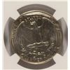 Image 3 : WASHINGTON QUARTER NGC MINT ERROR ( DIE BREAK AT DATE )  AU-58  VERY COOL COIN!!