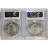 Image 2 : 2005 & 2006 AMERICAN SILVER EAGLES, PCGS MS-69