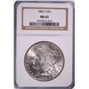 Image 1 : 1882-S MORGAN SILVER DOLLAR, NGC  MS-63