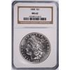 Image 1 : 1888 MORGAN SILVER DOLLAR, NGC MS-62