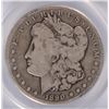 Image 2 : 1890-CC MORGAN SILVER DOLLAR, ANACS VG-8