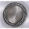 Image 2 : "GOD BLESS AMERICA" ON A ONE OUNCE .999 SILVER ROUND IN PLASTIC CAPSULE