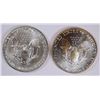 Image 2 : ( 2 ) UNC 1991 AMERICAN SILVER EAGLES
