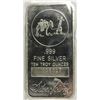 Image 1 : A TEN OUNCE SILVERTOWNE .999 SILVER BAR, INVEST TODAY