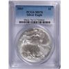 Image 1 : 2003 AMERICAN SILVER EAGLE, PCGS MS-70! PERFECT!
