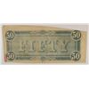 Image 2 : 1864 $50 CONFEDERATE STATES OF AMERICA NOTE