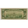 Image 2 : 1928 $50 FEDERAL RESERVE NOTE (REDEEMABLE IN GOLD)