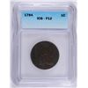 Image 1 : 1794 LARGE CENT ICG FINE-12