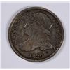Image 1 : 1830 BUST DIME F/VF