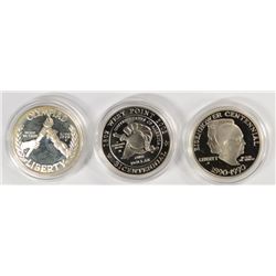 Pf COMMEM SILVER DOLLARS: 88 OLYMPICS, 90 EISENHOWER & 2002 WEST POINT