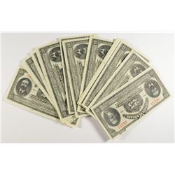 ( 20 ) PCS CHOICE UNCIRCULATED 1913 MEXICO 25 CENTAV0S! VERY NICE NOTES!