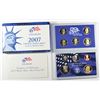 Image 6 : U.S. PROOF SETS: 2001 ( 2 ) 2005, ( 4 ) 2007 ( MISSING PRESIDENTIAL SET ) & 2008