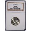 Image 1 : 1935 WASHINGTON QUARTER, NGC MS-64