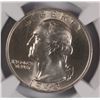 Image 2 : 1943 WASHINGTON QUARTER, NGC MS-66