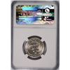 Image 4 : 1943 WASHINGTON QUARTER, NGC MS-66