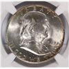 Image 2 : 1949-D FRANKLIN HALF DOLLAR, NGC MS-64  KEY DATE!