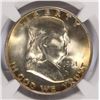 Image 2 : 1951-S FRANKLIN HALF DOLLAR, NGC MS-65 GORGEOUS!