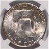 Image 3 : 1953-S FRANKLIN HALF DOLLAR, NGC MS-65