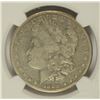 Image 2 : 1889-CC MORGAN SILVER DOLLAR, NGC FINE-12  KEY COIN!!