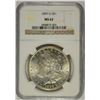 Image 1 : 1899-O MORGAN SILVER DOLLAR, NGC MS-62
