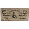 Image 1 : 1864 $50 CONFEDERATE STATES OF AMERICA NOTE