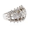 Image 2 : 14KT White Gold 2.09 ctw Diamond Ring