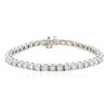 Image 1 : 14KT White Gold 4.75 ctw Diamond Tennis Bracelet