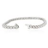 Image 3 : 14KT White Gold 4.45 ctw Diamond Tennis  Bracelet