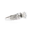 Image 2 : 14KT White Gold 1.58 ctw Diamond Ring