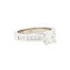 Image 2 : 14KT White Gold 1.56 ctw Diamond Ring