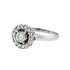 Image 2 : 14KT White Gold 0.86 ctw Diamond Ring
