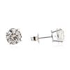 Image 2 : 14KT White Gold 2.70 ctw Diamond Stud Earrings