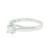 Image 2 : Platinum 0.30 ctw Diamond Solitaire Ring
