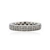 Image 1 : 14KT White Gold 1.00 ctw Diamond Ring