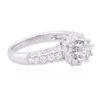 Image 2 : 18KT White Gold 1.76 ctw Diamond Ring