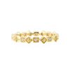 Image 2 : 18KT Yellow Gold 0.10 ctw Diamond Ring