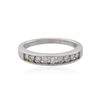 Image 1 : 14KT White Gold 0.50 ctw Diamond Ring