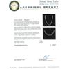Image 3 : 14KT White Gold 73.04 ctw Sapphire and Diamond Necklace