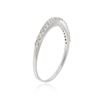 Image 3 : 14KT White Gold 0.30 ctw Diamond Ring