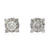 Image 1 : 14KT White Gold 1.36 ctw Diamond Earrings