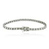 Image 2 : 14KT White Gold 6.75 ctw Diamond Tennis Bracelet