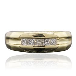 14KT Yellow Gold 0.75 ctw Diamond Ring