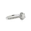 Image 2 : 14KT White Gold 1.59 ctw Diamond Ring