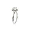 Image 3 : 14KT White Gold 1.59 ctw Diamond Ring
