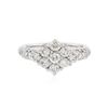 Image 1 : 14KT White Gold 1.25 ctw Diamond Ring