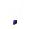 Image 1 : 14KT White Gold 59.08 ctw Opal and Diamond Pendant With Chain