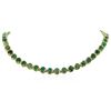 Image 1 : 14KT Yellow Gold 37.26 ctw Emerald and Diamond Necklace